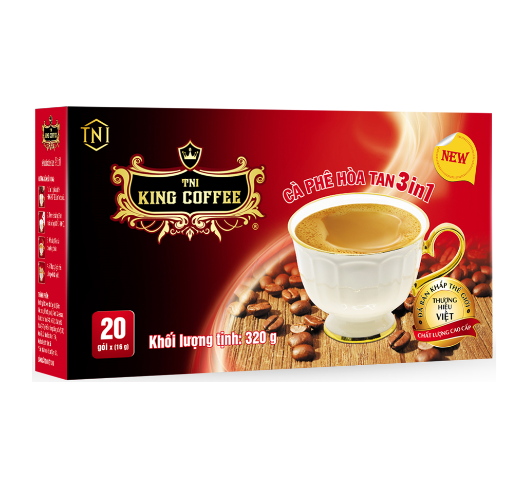 KC hòa tan 3in1 - Hộp 20 sachets