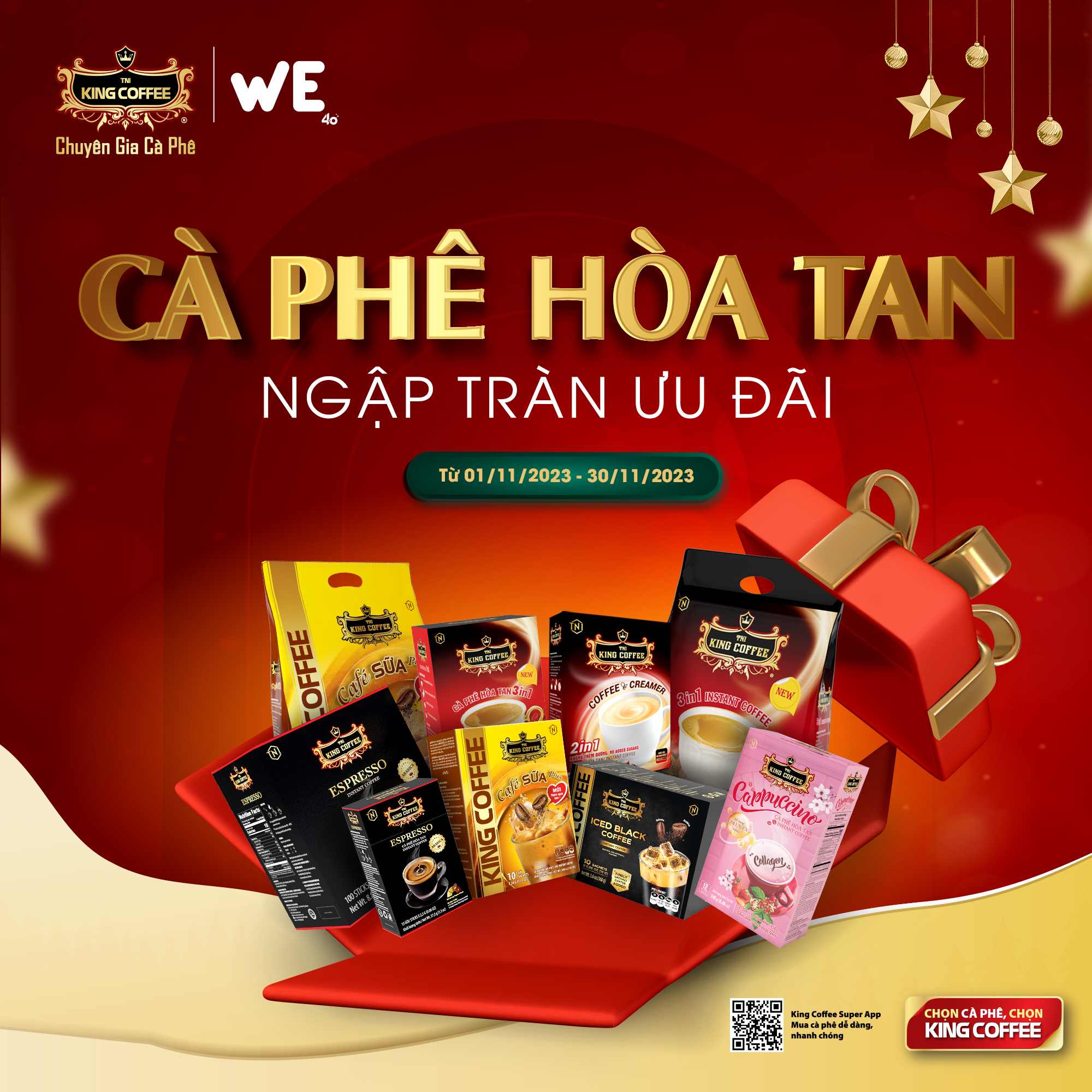 CÀ PHÊ HÒA TAN - NGẬP TRÀN ƯU ĐÃI