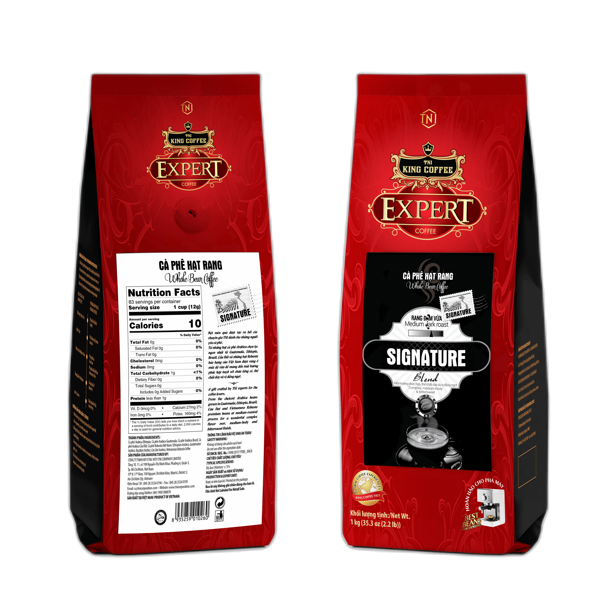 KING COFFEE Signature Blend Túi 1 kg Woman Can Do